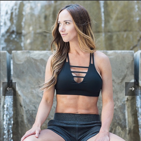 ZYIA Other - Zyia Black Grid Bra